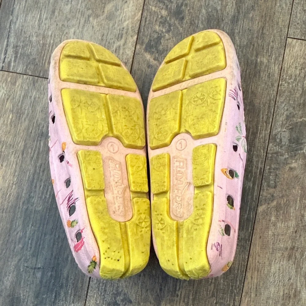 Playful Pink Kids Slip-On Slippers